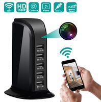 Hidden Camera Spy Camera WiFi Hidden Camera with Remote Viewing 1080P HD Nanny Cam Security Camera Motion Activated