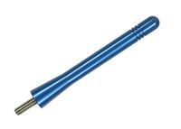 AntennaMastsRus - Made In USA - 4 Inch Blue Aluminum Antenna is Compatible with Dodge Ram Truck 1500 (2009-2019)