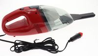Portable Car Vacuum Cleaner - Wet Dry Surface 12 V Corded Handheld Vacuum Works From Auto Truck RV Boat 12 Volt Power Port Socket. 65 Watt Motor 9' Cord And With Slim Nozzle for Hard-To-Reach Crevices