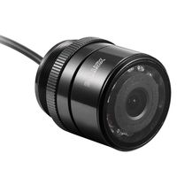 car Rearview Backup Camera Reverse Flush Mount Night Vision Wide Viewing Angle Field Waterproof HD CMOS Universal Easy Install Vehicle Reversing Parking Camera System