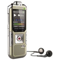 Philips DVT6500 Voice Tracer 6500 Digital Recorder, 4 GB Memory, Gold