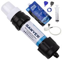 Sawyer Products SP2306 Dual Threaded Mini Plus Water Filtration System with Faucet Adapter for Boil Alerts