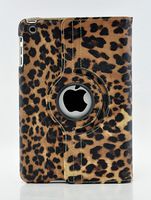 iPad Pro 12.9 Case 2018 (New Model), LiViTech(TM) Leopard Print Design Series 360 Degree Rotating PU Leather Auto Sleep/Wake Stand Function for iPad Pro 12.9 Case Cover 2018 3rd Generation (Brown)