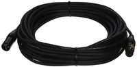 Comprehensive Cable PS-125-50 50' Performer Series Lo-Z Microphone Cable with Neutrik Black/Nickel