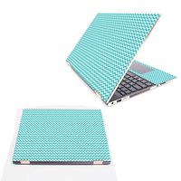 Mightyskins Skin Compatible with Hp Spectre X360 15.6" (2018) - Turquoise Chevron | Protective, Durable, and Unique Vinyl Decal Wrap Cover | Easy to Apply, Remove, and Change Styles | Made in The USA