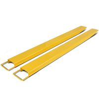 Titan Attachments Pallet Fork Extensions for Forklifts and Loaders, Steel, 84"