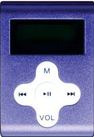 Mach Speed 2 GB Eclipse MP3 Player with Display, Clip-On Style and Shuffle Mode - Purple (Eclipse-CLD2PL)
