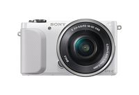 Sony NEX-3NL/W Mirrorless Digital Camera Kit (White)