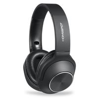 Bluetooth Headphones Over-The-Ear Wireless Headphones with Mic by HomeSpot Hi-Fi Stereo Wireless Headset, Foldable, Soft Memory-Protein Earmuffs for TV Playstation Video Games