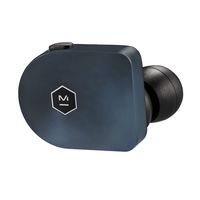 Master & Dynamic MW07 True Wireless Earphones - Bluetooth Enabled Noise Isolating Earbuds - Lightweight Quality Earbuds for Music, Steel Blue