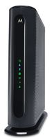 MOTOROLA MG7550 16x4 Cable Modem Plus AC1900 Dual Band WiFi Gigabit Router with Power Boost and DFS, 686 Mbps Maximum DOCSIS 3.0 - Approved by Comcast Xfinity, Cox, Charter Spectrum, More (Black)