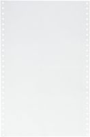 Compulabel Pinfeed Cards Fanfold 100 Pound, 92 Brightness, White (211500)