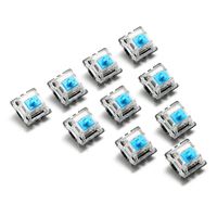 10PCS 3 Pin Mechanical Keyboard Switch Blue Switch for Gateron Keyboard Replacement