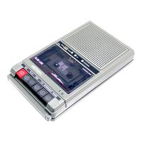 Hamilton Buhl Classroom Cassette Player, 2 Station, 1 Watt (D132) (HA802)