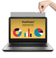 VistaProtect - Premium Privacy Screen Filter & Protector for Laptop Computers (15.6" inches)