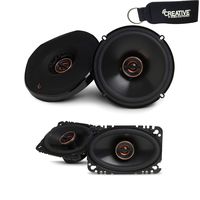 Infinity Reference - REF-6532EX 6.5" 2-Way Car Audio Speakers, and REF-6432CFX 4x6 2-Way Car Audio Speakers Package