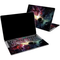 Lex Altern Vinyl Skin for MacBook Air 13 inch Mac Pro 16 15 Retina 12 11 2019 2018 2017 2016 Watercolor Galaxy Dust Paint Stars Planets Art Print Laptop Cover Keyboard Decal Sticker Design Women