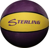 Sterling Purple/Gold 28.5 Size 6 Rubber Basketball