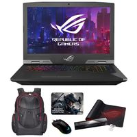 ASUS ROG G703GX-XB76 (i7-9750H, 64GB RAM, 512GB NVMe SSD + 1TB SSHD, NVIDIA RTX 2080 8GB, 17.3" Full HD 144Hz 3ms, Windows 10 Pro) VR Ready Gaming Notebook