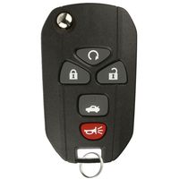 KeylessOption Keyless Entry Flip Key Car Remote Fob Ignition key For 22733524