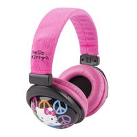 Sakar 30309-TRU Hello Kitty Kid Safe Over The Ear Headphone with Volume Limiter by
