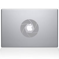 The Decal Guru 2056-MAC-15X-S Camera Shutter Decal Vinyl Sticker, Silver, 15" MacBook Pro (2016 & Newer)