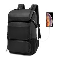 CoolBELL Laptop Backpack 17 Inch Computer Backpack Water-Resistant Travel Backpack Large 40L Large Capacity Bag Fits 17.3 Inches Laptop for Women/Men/Hiking/Outdoor/School/Traveling (Black)