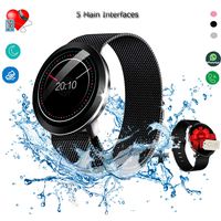 Smart Watch, Fitness Tracker, Waterproof Fitness Watches with Heart Rate Blood Pressure Sleep monitor for Android IOS, Activity Tracker with Calorie Counter, Sport Bluetooth Watch for Women Men