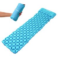 BISINNA Ultralight Inflatable Sleeping Pad Mat for Camping Backpacking Traveling and Hiking Folding Compact Lightweight Portable Outdoor Hiking Air Mattress