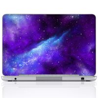 Meffort Inc 17 17.3 Inch Laptop Notebook Skin Sticker Cover Art Decal (Included 2 Wrist pad) - Galaxy Universe