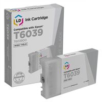 LD Remanufactured Ink Cartridge Replacement for Epson T603900 High Capacity (Light Light Black)