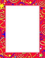 Geographics Red Star Confetti Letterhead 8.5 x 11 inches, 100/Pack (47571)