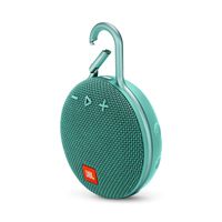 JBL Clip 3 Portable Bluetooth Waterproof Speaker - Teal (Renewed)