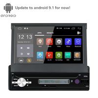 Lexxson 1Din 7" TFT Motorized Display Quad Core 1.2GHz, Android 8.0 2G+16G Capcitive Touch Screen with Super High Definition 1024 x 600 Pixel,CL7181-2G16