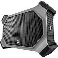 ECOXGEAR EcoSlate Rugged and Waterproof Wireless Bluetooth Speaker (Gray) (Renewed)