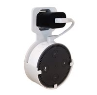 The Spot for Echo Dot by Dot Genie: The Original Outlet Plug-in Wall Mount Hanger Stand for Amazon Alexa Echo Dot 2nd Generation - No Messy Wires or Screws - Multiple Colors (White)