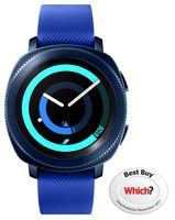 Samsung Gear Sport with Silicone Strap SM-R600 4GB Bluetooth Smartwatch (International Version) - Blue