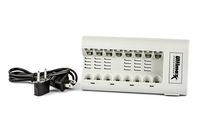 Ultimaxx 8 Bay Rapid Charger for AA AAA Ni-MH/Ni-CD Rechargeable Batteries (8 Bay Charger)