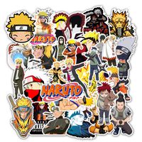 Comic Naruto Laptop Stickers Cool - 50 Pcs Vinyl Decals Water Bottle Phone Case Notebook Guitar Skateboard Travel Teen Adults Waterproof Unique