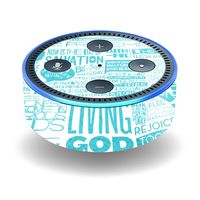 MightySkins Skin Compatible with Amazon Echo Dot (2nd Gen) - Faith | Protective, Durable, and Unique Vinyl Decal wrap Cover | Easy to Apply, Remove, and Change Styles | Made in The USA