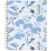 Lillian Farag 2020 Weekly & Monthly Planner, 8" x 10-1/2", Large, Hardcover, Water Lilies (6326-904)