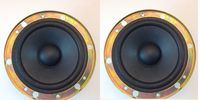 PANASONIC 6" MID-WOOFER, DUAL MAGNET, 35 WATTS @ 6 OHMS CLOTH PAPER FOAM SURROUND (PAIR)