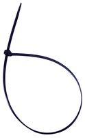 Cambridge 50pcs- 24" 175 Lbs Tensile Strength, Heavy Duty Nylon Cable Ties, UV Black