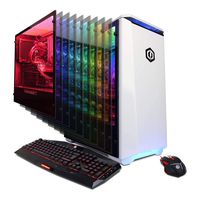 CyberPowerPC Gamer Xtreme Liquid Cool GLC Gaming Tower Desktop - 8th Gen Intel Core i7-8700K Processor, 64GB DDR4 RAM, 2TB SSD + 3TB Hard Drive, Nvidia GeForce GTX 1080 8GB GDDR5, Windows 10 Home