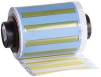 Brady PSPT-094-175-YL TLS 2200 and TLS PC Link 1.765" Width x 0.182" Height, B-342 Heat-Shrink Polyolefin, Matte Finish Yellow PermaSleeve Wire Marker Sleeves (100 per Roll)