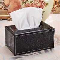 Car Leather Tissue Box/Carton/Paper Napkin Box/Creative Car Organization Box,C,19 * 12 * 9.5CM