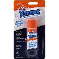 Elmer's X-TREME Extra Strength Washable School Glue Stick, 0.88 Ounces, Single Stick (E584)
