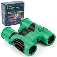 Kids Binoculars Durable Shock Proof - Clear High Resolution Magnification with 8X Power with 21mm Lens (8x21) - for Bird Watching, Hunting, Camping, Outdoor Games Boys and Girls Gift - Dreamskope