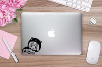 SimplyVinylized Himouto! Umaru-chan Vinyl Decal Sticker Black
