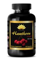 antioxidant Boost - Hawthorn Extract 665MG - Dietary Supplements - Hawthorn Capsules - 1 Bottle (120 Capsules)